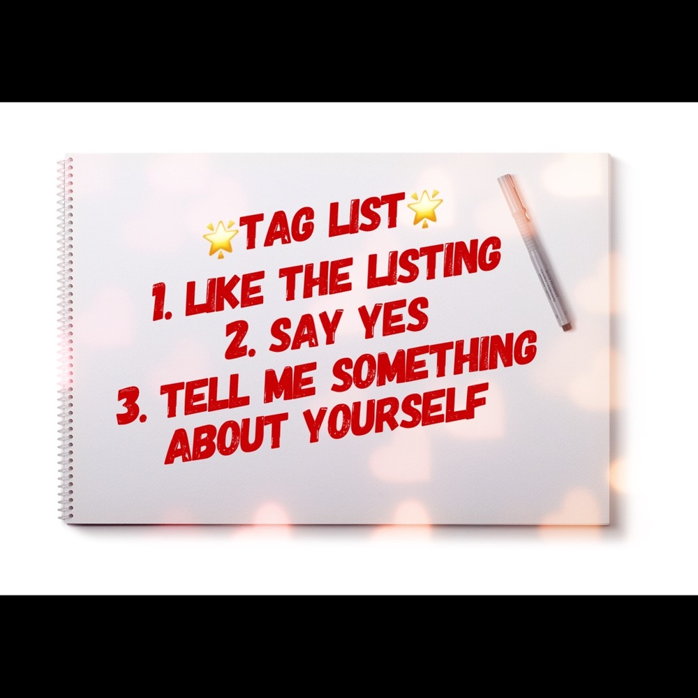 ✨Tag List✨